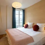 アパート Habitat Parisien 2br-2ba Ac Madeleine -opera *
