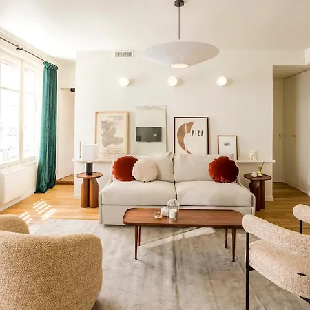 Habitat Parisien 2br-2ba Ac Madeleine -opera *