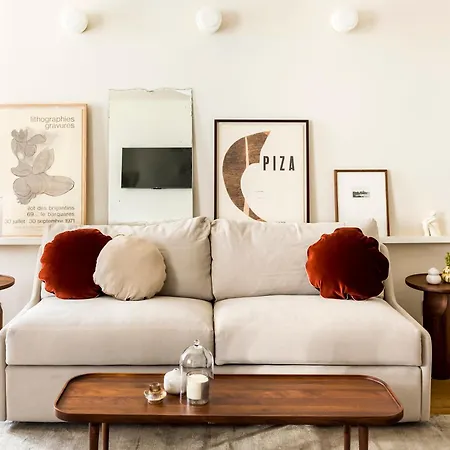 Habitat Parisien 2br-2ba Ac Madeleine -opera Apartamento