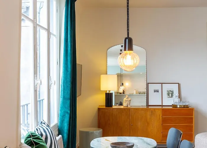 Apartamento Habitat Parisien 2br-2ba Ac Madeleine -opera