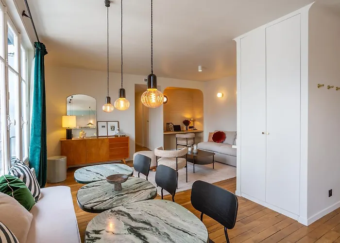 Apartamento Habitat Parisien 2br-2ba Ac Madeleine -opera