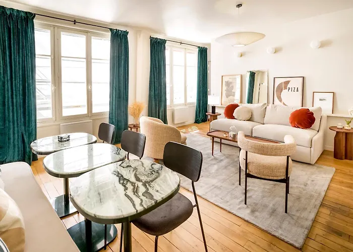 Habitat Parisien 2br-2ba Ac Madeleine -opera París