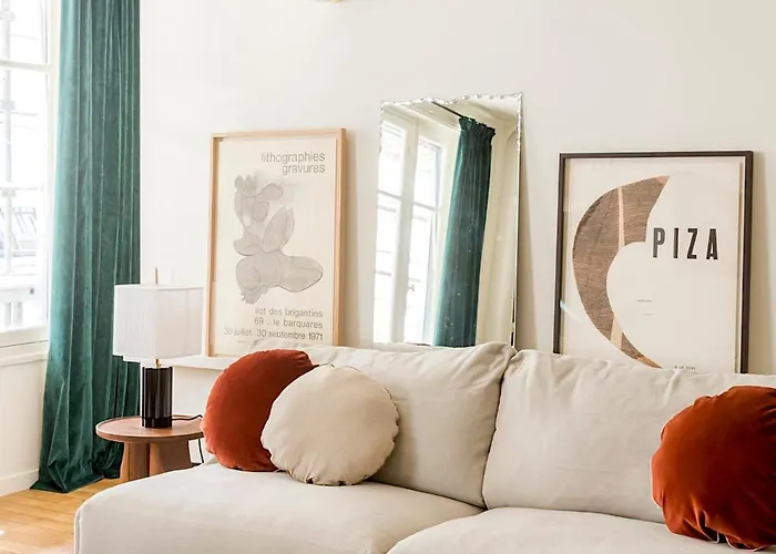 Habitat Parisien 2br-2ba Ac Madeleine -opera *