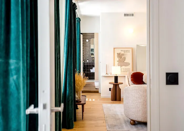 Habitat Parisien 2br-2ba Ac Madeleine -opera Apartamento